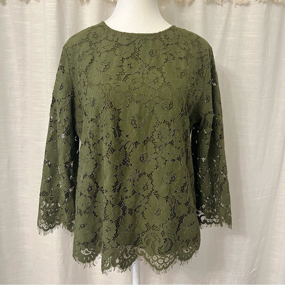 Ann Taylor Lace Blouse